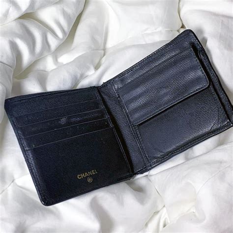 chanel men's wallet|vintage Chanel wallet.